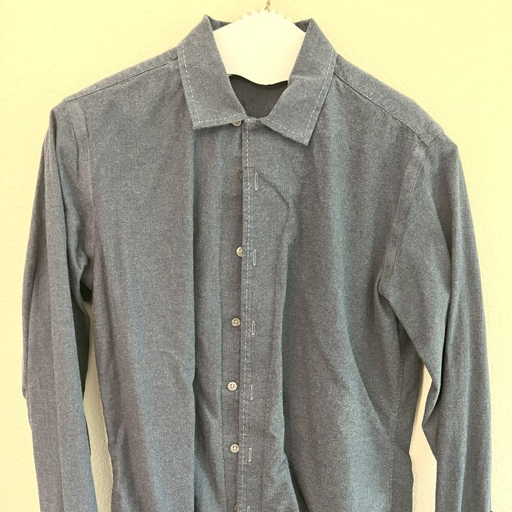 J. Hilburn tailored flannel shirt